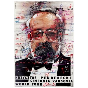 ŚWIERZY Waldemar - Krzysztof Penderecki. Sinfonia Varsovia. Světové turné. 1990.