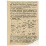 Manifest Komitetu Wyzwolenia Narodów Rosji, utworzonego przez Andrieja Własowa. 1944.