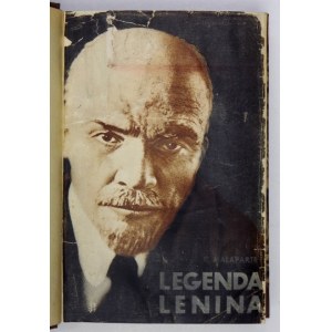 MALAPARTE C[urzio] - The Legend of Lenin. Translated on the author's authority by Waclawa Komarnicka and St[anislaw]...
