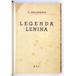 MALAPARTE C[urzio] - Die Legende von Lenin. Übersetzt im Auftrag des Autors von Waclawa Komarnicka und St[anislaw]...