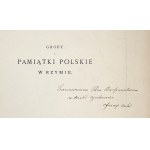 I. POLKOWSKI - Poľské suveníry v Ríme. 1870. s venovaním autora.