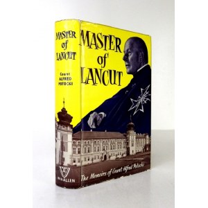 POTOCKI Alfred - Meister von Lancut. Die Memoiren des Grafen ... London 1959. von W. H. Allen. 8, S. 336, Tafel 16. opr....