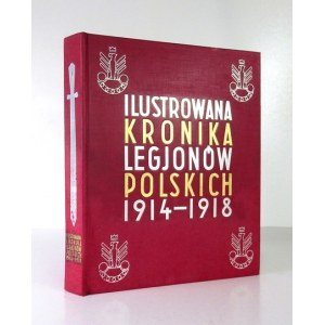 Ilustrowana kronika Legjonów Polskich. 1936. Rzadki wariant oprawy.