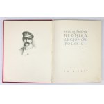 An illustrated chronicle of the Polish Legions. 1936. rare variant binding.