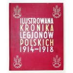 Ilustrowana kronika Legjonów Polskich. 1936. Rzadki wariant oprawy.