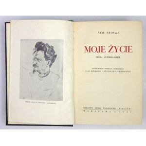 TROCKI Lev - My life. Próba autobiografji. Authorized translation from the Russian by Jan Barsky and Stanislav Lukomsky....