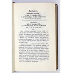 [WOLNY Konstanty] - Ustawy Sejmu Śląskiego 1922-1932 r. Katowice 1932. Druk. Katolicka. 16d, s. 1099. opr. oryg....