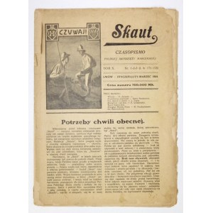 SKAUT. Bd. 10, Nr. 1-2-3 (171-173): I-II-III 1924.