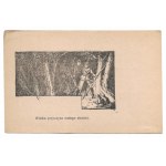 [POSTCARDS]. Two postcards from the series Scenes from Scouting Life designed by Wladyslaw Kolomlocki probably in late...