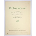 Die JAGD geht auf! Eine Sammlung farbiger Kunstblätter nach Originalen von W. Arnold,...