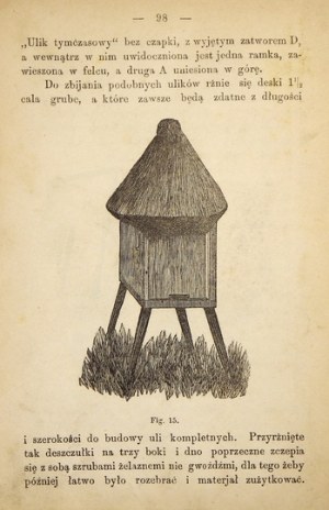 K. LEWICKI - Pszczelnictwo. Zbiór wiadomości o życiu i przyrodzie pszczół. 1888.