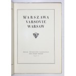 JANOWSKI Al[eksander], LEWICKI St[anisław] - Varšava, Varsovie, Varšava. [Varšava] 1927. pol....