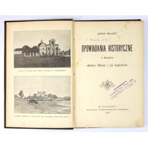 J. KARWICKI - Historické pověsti z dějin Sluchovska. 1897.