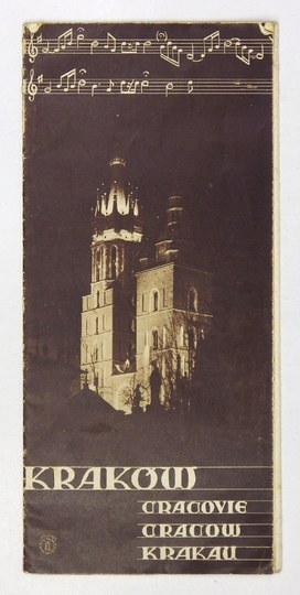KRAKÓW, Cracovie, Cracow, Krakau. Cracovia totius Poloniae urbs celeberrima. Kraków [nie przed 1931]....