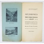 SZCZAWNICA. Kurort und klimatische Einrichtung in Galizien. Krosno [nicht vor 1909]. Druck. W. Lenik. 8, p. VIII....
