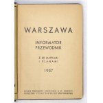 VARŠAVA. Sprievodca s 30 mapami a plánmi. Warszawa 1937. Związek Propagandy Turystycznej m. st....