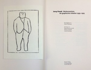 D. Burkamp - Jerzy Panek. 1995. Najpełniejszy katalog prac tego artysty.