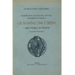 CERCHA S., KOPERA F. - Nadworny rzeźbiarz króla Zygmunta Starego Giovanni Cini z Sieny i jego dzieła w Polsce.