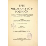 ROSIŃSKI Zygmunt - Spis miedziorytów polskich obejmujący przeważnie portrety polskich osobistości oraz widoki miast pols...