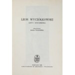 WYCZÓŁKOWSKI Leon - Listy i wspomnienia. Oprac. Maria Twarowska. Wrocław 1960. Ossolineum. 8, s. 307, [3], tabl....
