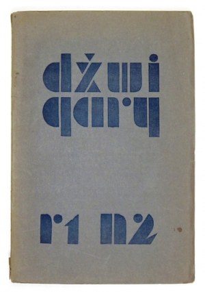 DŹWIGARY. R. 1, nr 2: XII 1934.