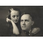 [WITKIEWICZ Stanisław Ignacy - negatyw fotografii portretowej]. [l lub II 1938]. Negatyw celuloidowy - zdjęcie wykonane przez Fryderykę Olesińską w Warszawie.