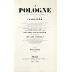 CHODŹKO Leonard - La Pologne historique. 1846. Półskórek z epoki.