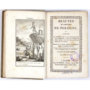 Nougaret P. J. - Beautés de l&#39;histoire de Pologne. Paryż 1821.