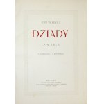 A. Mickiewicz - Dziady. 1910. Z ilustr. C. Jankowskiego.