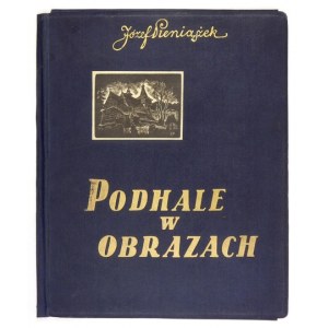 PIENIĄŻEK Józef - [Ozdobna teka do albumu Podhale w obrazach z 1937].