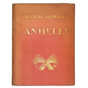 J. Słowacki - Anhelli. 1929. Z ilustr. W. Borowskiego.