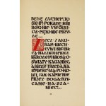 J. Słowacki - Testament mój. 1927. Z drzeworytami S. Jakubowskiego.