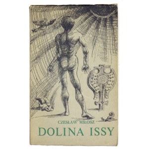 C. Miłosz - Dolina Issy. Londyn 1966. Okł. J. Lebensteina.