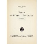 OPPMAN A. (OR-OT) -  Pieśń o rynku i zaułkach. 1947. Okł. K. Czeremańska. Zdobniki M....