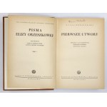 E. Orzeszkowa - Pisma. T. 1-24. 1937-1938.