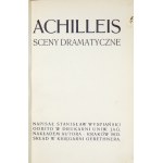 WYSPIAŃSKI S. – Achilleis. 1903. Pierwsze wydanie.