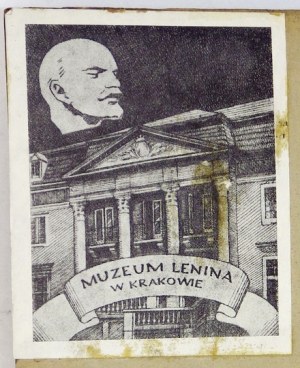 L. Pracki - Korespondent wojenny z Korei donosi. 1953. Ekslibris Muzeum Lenina w Krakowie.
