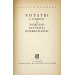 WOŁOWSKI Jacek - Notatki z podróży do Niemieckiej Republiki Demokratycznej. Warszawa 1950. Czytelnik. 8, s. 45, [2]...