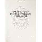 DOBRZYCKI Jerzy - Zarys dziejów introligatorstwa w Krakowie. Kraków 1968. Sekcja Introligatorów przy Cechu Rzemiosł Różn...