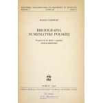 GUMOWSKI Marian - Bibliografia numizmatyki polskiej. Przygotował do druku i uzupełnił Henryk Baranowski....