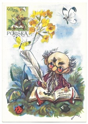 SZANCER Jan Marcin - Zestaw 6 pocztówek z ilustracjami Jana Marcina Szancera do książki Marii Konopnickiej 