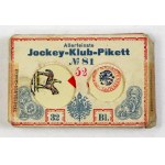 [KARTY do gry 4]. ALLERFEINSTE Jokey-Club-Whist. 32 Bl. N-o 81. 1900. Wiedeń, Ferd. Piatnik &...