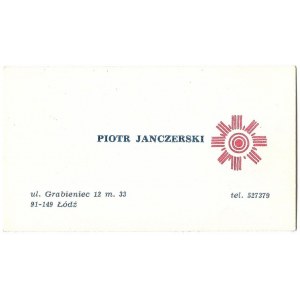 [JANCZERSKI Piotr]. Piotr Janczerski.