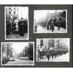 [PIŁSUDSKI Józef - uroczystości pogrzebowe w Krakowie - fotografie sytuacyjne w albumie pamiątkowym]. [V 1935]...
