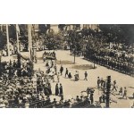 [PRZEMYŚL - rocznica oswobodzenia miasta - fotografie sytuacyjne]. [3 VI 1917]. Zestaw 2 fotografii pocztówkowych form. ...