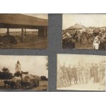 [WOJSKO Polskie - na polu walki - fotografie sytuacyjne]. [1916/1918?]. Zestaw 20 fotografii form. ca 4x6 cm,...