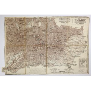 Mapa Tatr Karla Kolbenheyera z 1876 r.