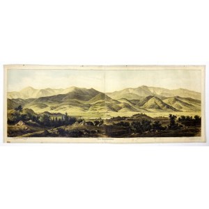 Wielka panorama Karkonoszy z ok. 1900 r.
