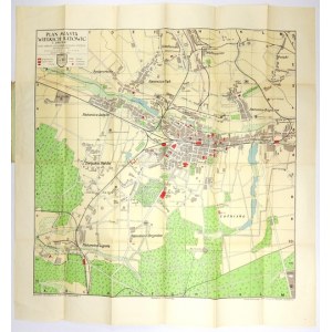 Plan miasta Wielkich Katowic i okolic z ok. 1935 r.