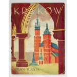 [KRAKÓW]. Plan miasta Krakowa. Stan z roku 1931. Opracował i zestawił A. L. Litografia barwna na ark....